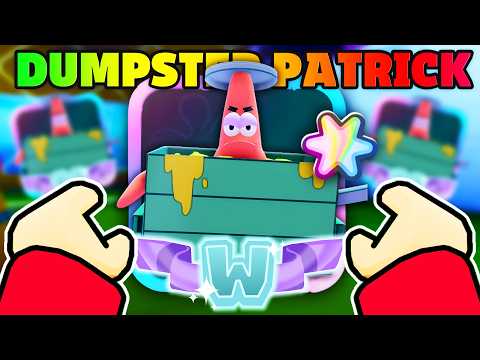I Unlocked NEW AFK Dumpster Patrick PRISMATIC.. (OP STATS)