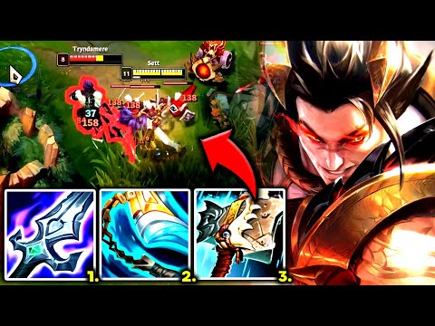 SETT TOP IS VERY BROKEN AND I SHOW YOU WHY (SETT IS A BEAST) - S13 Sett TOP Gameplay Guide