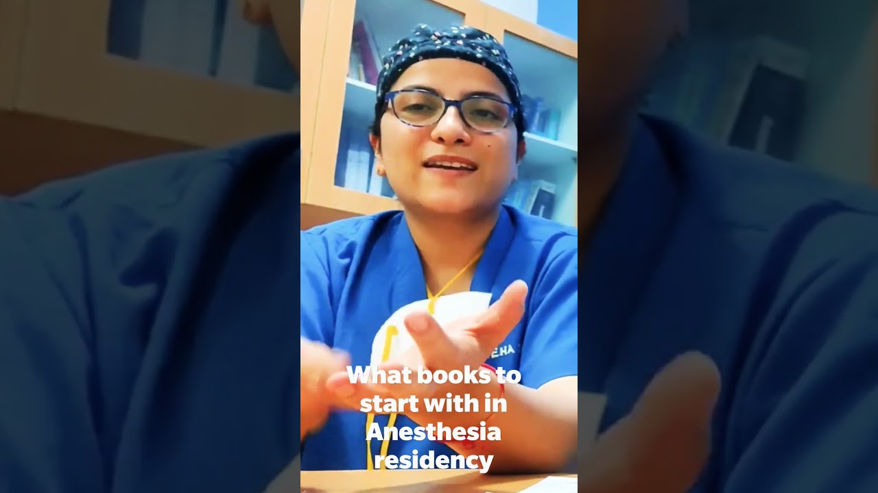 What books to read in 1 St year of MD/DNB Anesthesia?