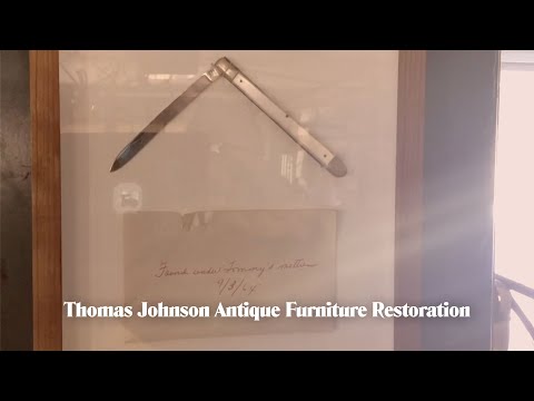 Runs In the Family - Thomas Johnson Antique Furniture Restoration