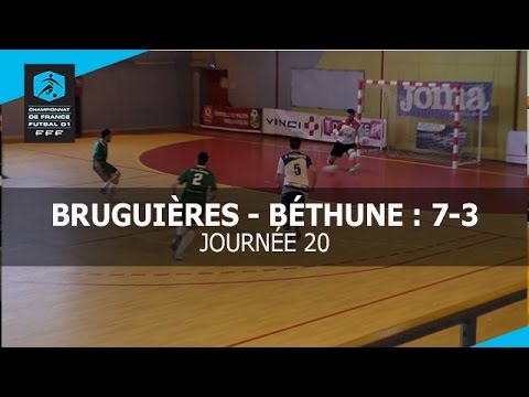 J20 : Bruguieres SC - Bethune Futsal (7-3), le résumé