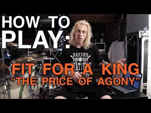 How To Play: The Price Of Agony by Fit For A King Video