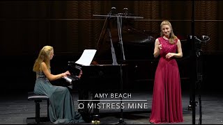 Amy Beach: O Mistress Mine, Op.37.1 - Rahel Pailer &amp; Julia Pleninger