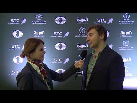 Interview with GM Sergey Karjakin, Russia