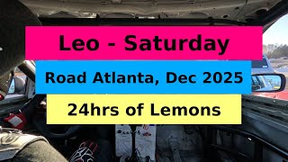 Saturday Race - Leo @ Road Atlanta 2025 - 24hrs of Lemons