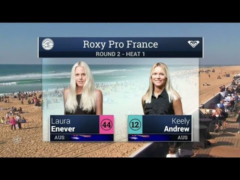 Roxy Pro France: Round Two, Heat 1