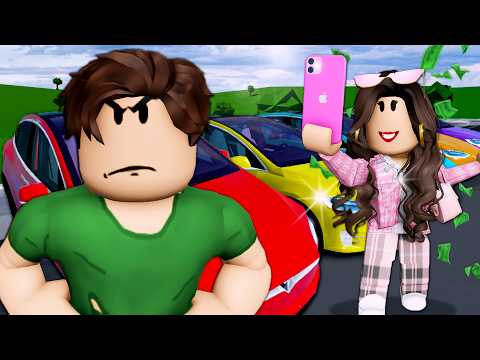 Spoiled Sister PRETENDED To Be A BILLIONAIRE! (A Roblox Movie)