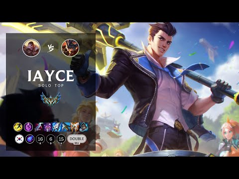 Jayce Top vs Rumble - KR Challenger Patch 12.8