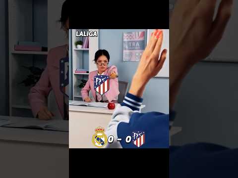¡Derbi de Madrid! Real vs Atlético 🔥 #realmadrid #atletico #laliga