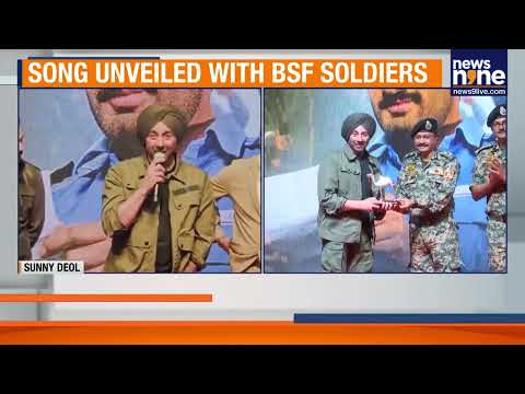 Border 2 cast launching Ghar Kab Aaoge with BSF jawans at Longewala