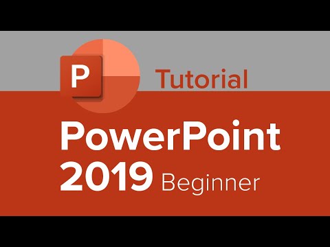 PowerPoint 2019 Beginner Tutorial