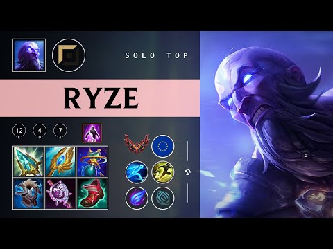 Ryze Top vs Vladimir - EUW Grandmaster Patch 26.03