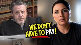 WIFE Says Husband's DISABLED SO Credit Card Debt is INVALID… Judge NOT Having It!!