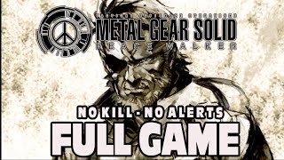 Metal Gear Peace Walker - FULL GAME | No Kills - No Alerts | Gameplay Movie Walkthrough【Full HD】
