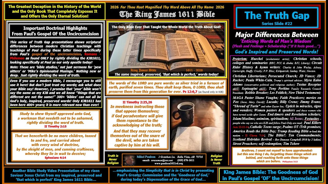 Truth Gap 23 - The Greatest Deception the World Has Ever Seen and the Only Book That Exposes It All