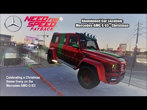 Need for Speed Payback - Abandoned Car Location: Mercedes-AMG G 63 - Christmas