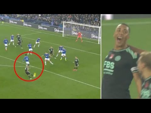 Youri Tielemans just scored an absolute banger, everyone think it's Goal of the Season