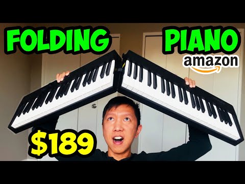 $189 Amazon Foldable Piano in Your Room