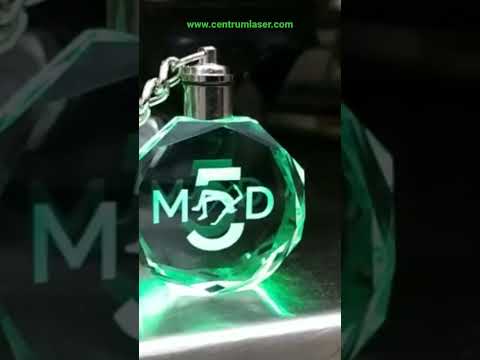 Crystal LED Keychain (Shivaji Maharaj)
