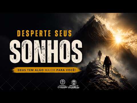 QUARTAS PROFÉTICAS |DESPERTE SEUS SONHOS DEUS TEM ALGO MAIOR PARA VOCÊ| 29.07.2026 |