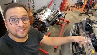 #Chevy LT1 / LT4 Impala SS motor mount & engine get installed