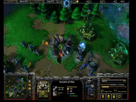 wc3 Shoutcast Mouz Th000 vs Remind on Secret Valley 1of2
