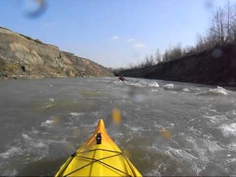 Cu caiacele pe Raul Arges, Cateasca.AVI