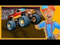 Monster Trucks With Blippi Toys Monster Truck Song For Kids