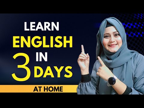 3 Days English Study Plan | Learn English in 3 Days | Improve your English speaking skills in 3 days