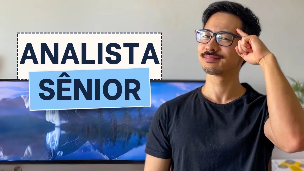 Senior Analyst, that's what companies expect from you!