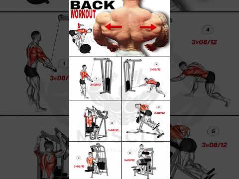 تمارين تضخيم عضلات الظهر روتين كامل لتحقيق أقوى عضلات ظهر back workout
