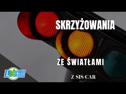 Skrzyżowania z sygnalizacją świetlną – znasz te zasady? 🚦Egzamin na prawo jazdy