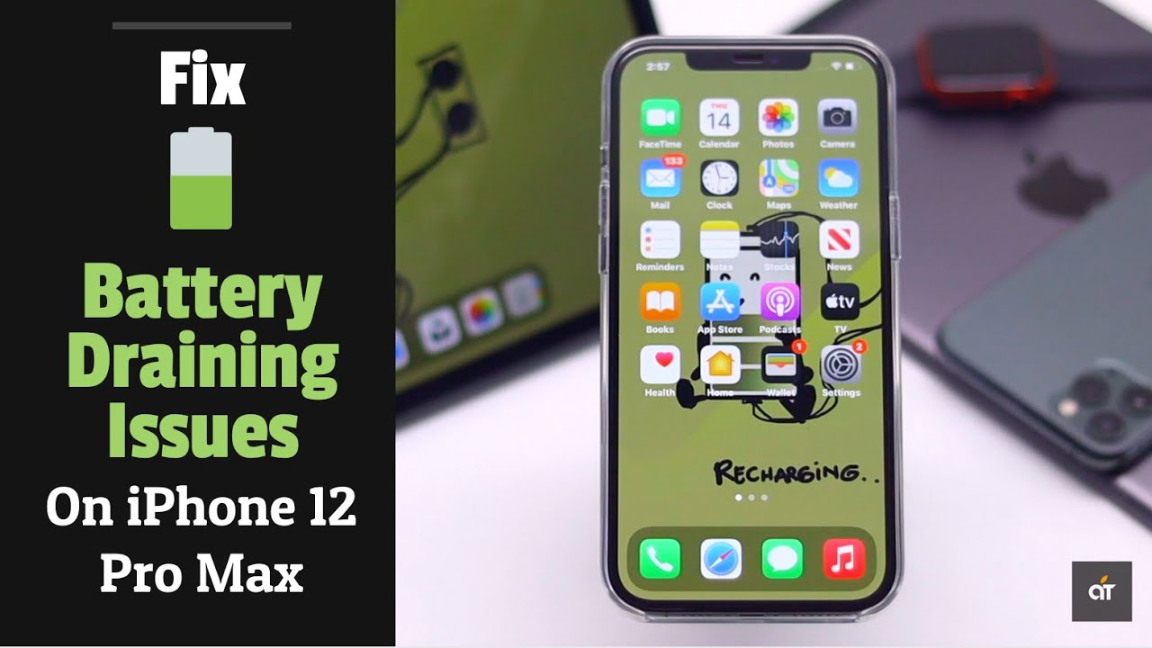 iPhone 12 Pro Max Battery Draining Fast Fixed (iOS 14)