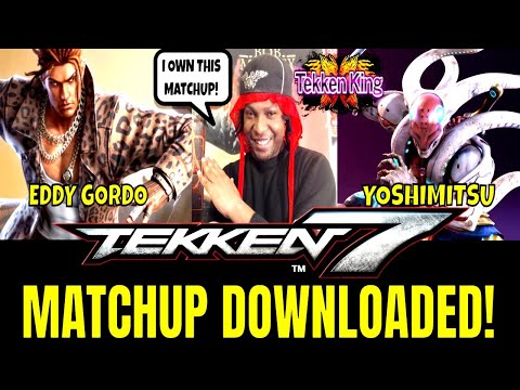 YOSHIMITSU MATCHUP DOWNLOADED! (Tekken 7 Season 4)- Eddy Gordo Online Matches, FGC, Gaming.