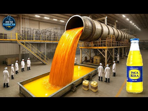 ¿CÓMO se HACE la INCA KOLA en PERÚ?🥤| LA BEBIDA MÁS ICÓNICA del PERÚ