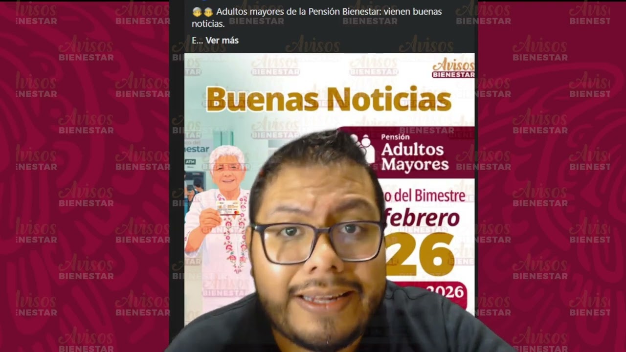Próximo calendario de pago de enero–febrero 2026 vendra con aumento adultos mayores de la pensión