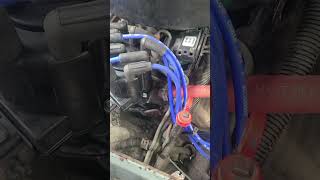how to change spark plugs and power supply for Chevy p30 1990 5.7 .