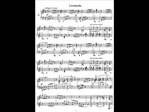 Heller Etude Op.45 No.2 - L'Avalanche (Allegro)