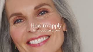 How to apply for structured brows | jane iredale PureBrow Shaping Pencil