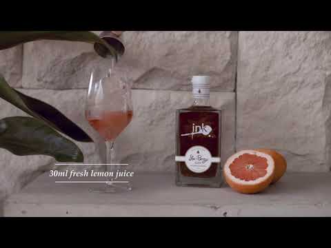 How to mix an Ink Sloe Fizz with Ink Sloe & Berry Gin