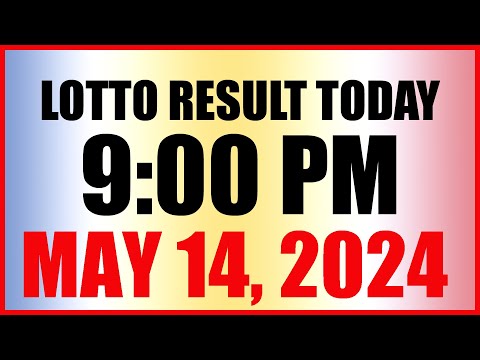 Lotto Result Today 9pm Draw May 14, 2024 Swertres Ez2 Pcso