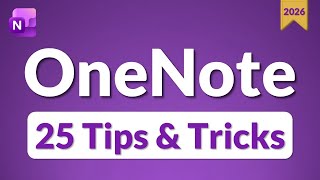 25 Microsoft OneNote Tips & Tricks (2026) - How to Use OneNote Effecti