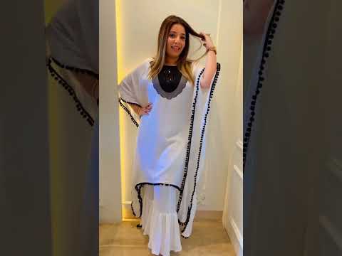 VE HF-28 Heavy Georgette Wholesale Top With Bottom – product video thumbnail