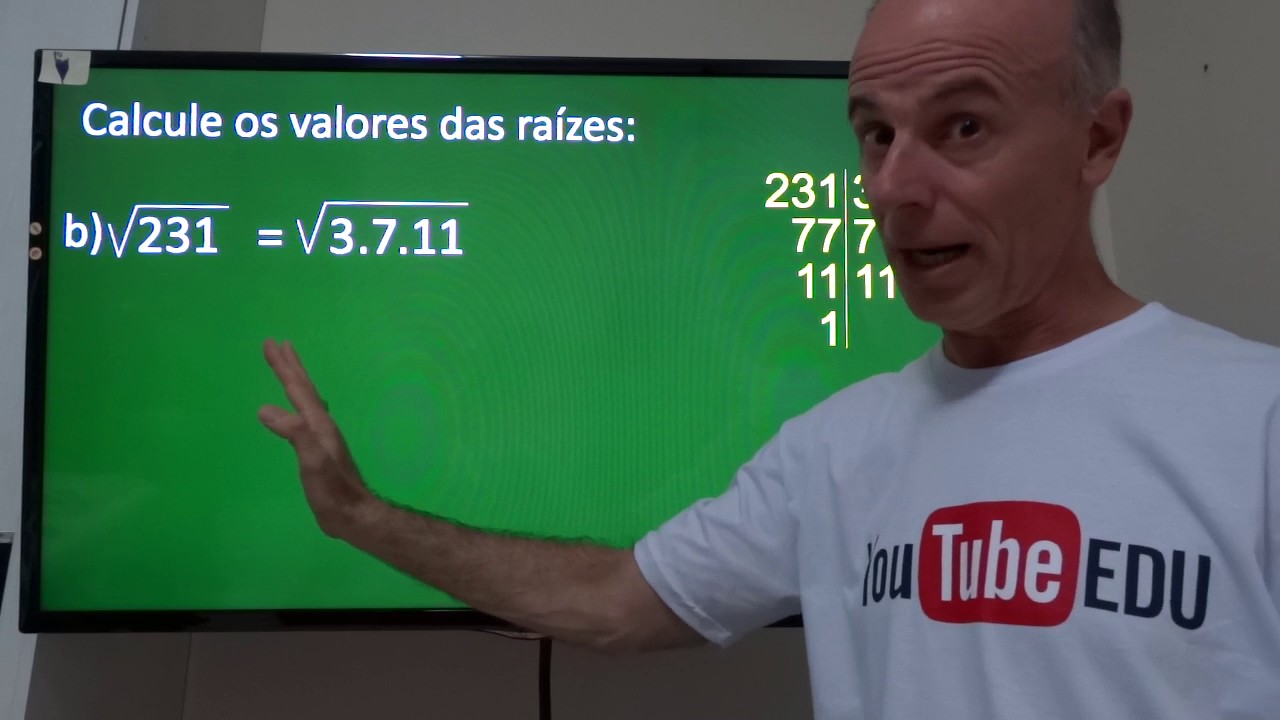RAIZ QUADRADA, CÚBICA E QUINTA SEM CALCULADORA: FATORAÇÃO!