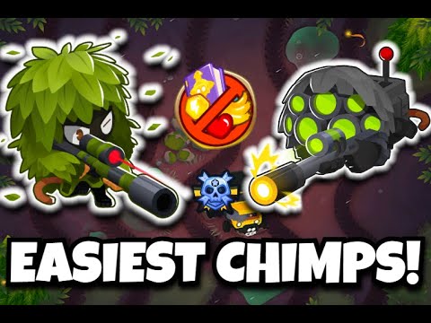 NEW EASIEST Bloody Puddles CHIMPS Black Border Guide (No Abilities/Micro) l Update 49.0 (Bloons TD6)