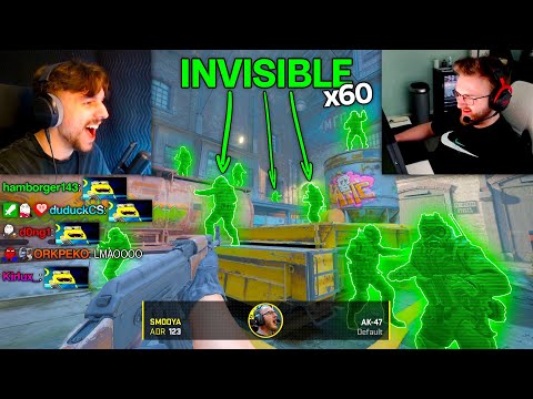 SMOOYA vs. 60 INVISIBLE HIDERS... (1v60)