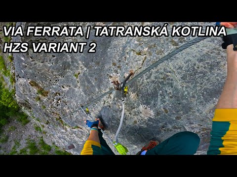 Via Ferrata | Tatranksá Kotlina | Route: HZS Variant2 (C)
