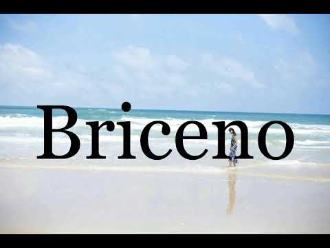 How To Pronounce Briceno🌈🌈🌈🌈🌈🌈Pronunciation Of Briceno