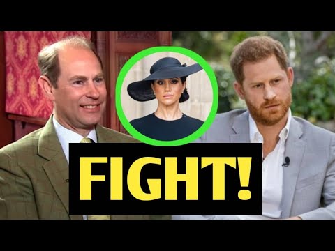 DON’T MESS WITH ME! Huge FIGHT Between Harry And Prince Edward As Meghan PR Stunt SABOTAGED.