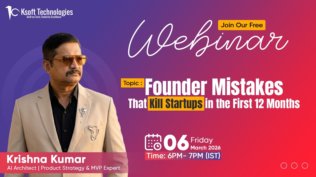 Why 90% of Startups Fail in the First 12 Months (Founder Mistakes No One Warns You About)